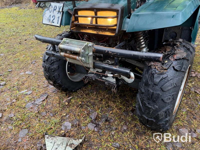 Yamaha Big Bear 350 4x4, YFM350FW, 1995, med snöplog
