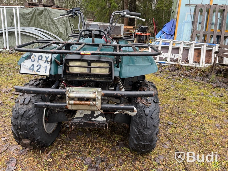 Yamaha Big Bear 350 4x4, YFM350FW, 1995, med snöplog