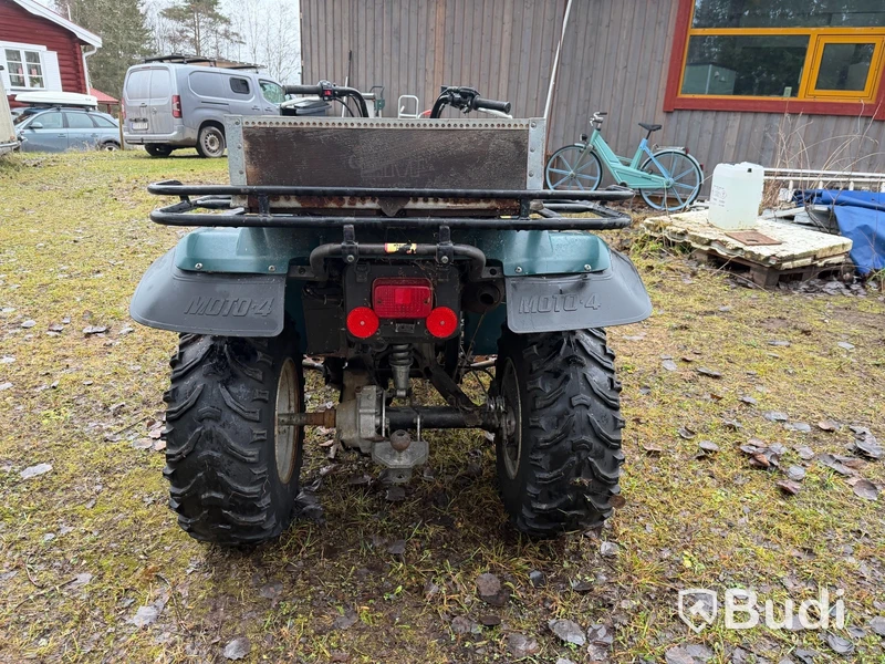 Yamaha Big Bear 350 4x4, YFM350FW, 1995, med snöplog
