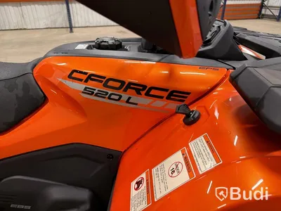 CF Moto C Force 520L - Lava Orange -2023 inkl. plog.