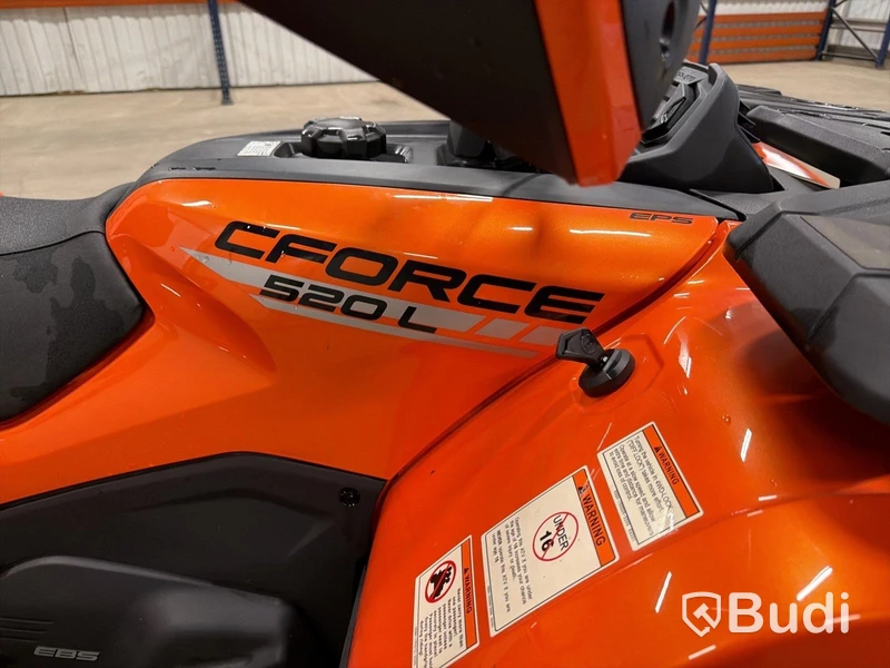 CF Moto C Force 520L - Lava Orange -2023 inkl. plog.