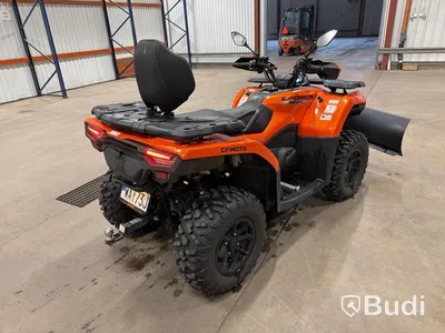 CF Moto C Force 520L - Lava Orange -2023 inkl. plog.