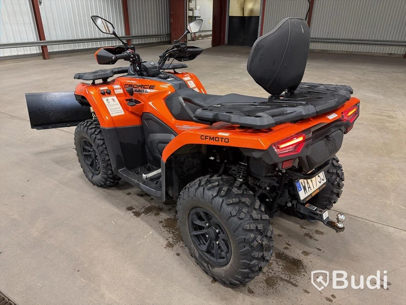 CF Moto C Force 520L - Lava Orange -2023 inkl. plog.