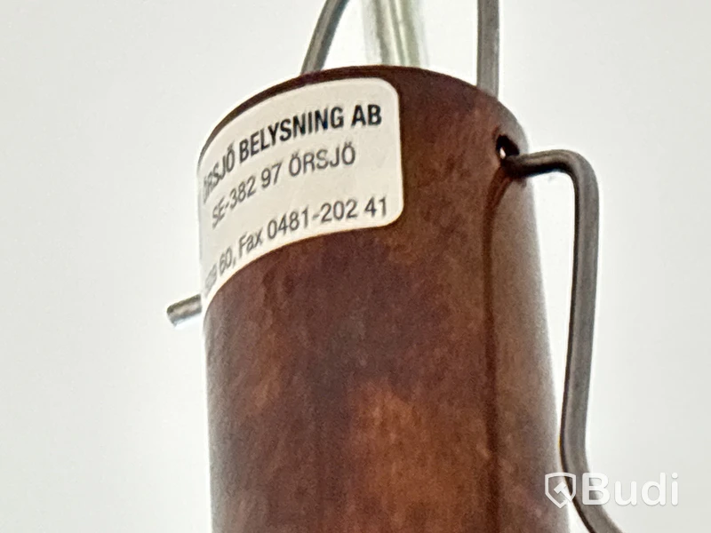 Taklampa Kvist 4 i rå koppar, Örsjö Belysning