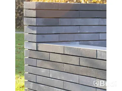 3 st. pall Mursten Benders, 2572107U Luxor Slät Halv 250x250x80mm
