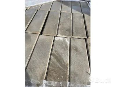 22 st. pall MARKPLATTA BENDERS, 2120907B SIENA SLÄT FASAD 350X117X80MM GRÅ B
