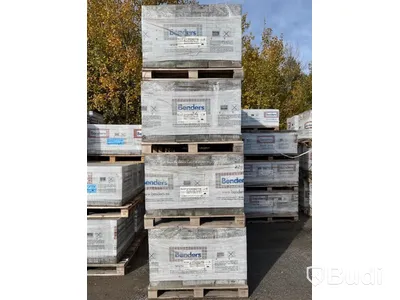 22 st. pall MARKPLATTA BENDERS, 2120907B SIENA SLÄT FASAD 350X117X80MM GRÅ B