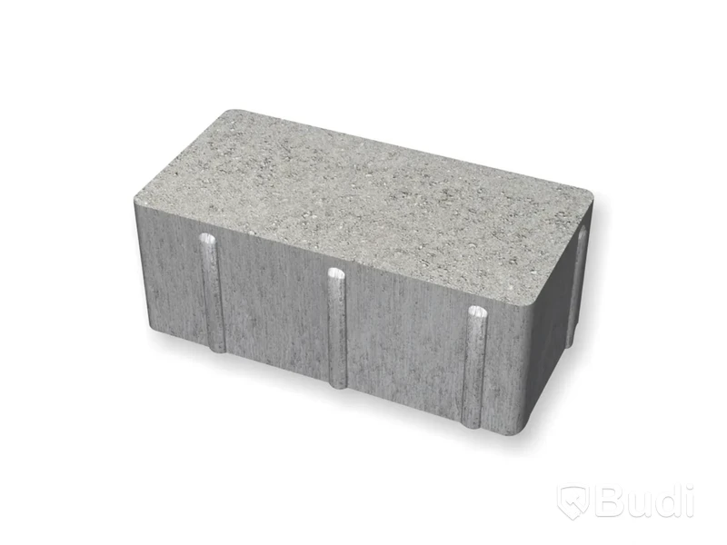 11 st. pall Marksten Benders, 2276207B Bas Skarp 210x105x80mm Grå