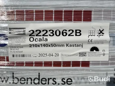 26 st. pall MARKSTEN BENDERS, 2223062B OCALA 210X140X50MM KASTANJ B