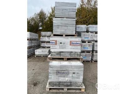 20 st. pall MARKPLATTA BENDERS, 2151192B SIENA SLÄT FASAD 700X350X80MM NATURVIT