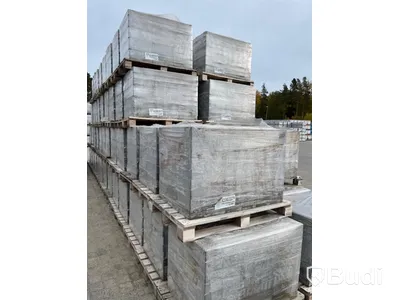 20 st. pall Markplatta Benders, 2120707S Siena Slät Fasad Grå 350x350x80mm