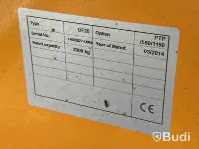Palldragare 2000 kg