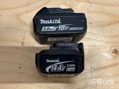 4 st batterimaskiner Makita