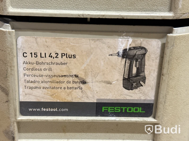 2 st skruvdragare Festool