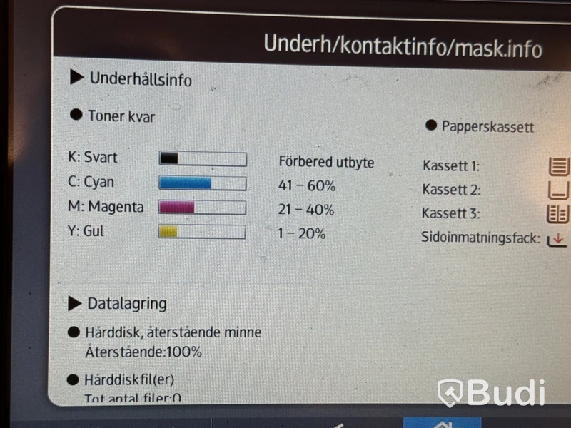 Multifunktionsskrivare Nashuatec MP C3004 EX