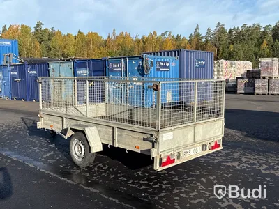 Bromsad gallervagn | SM-Släpet BE | 1000 kg | 2012