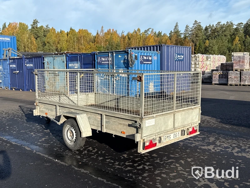 Bromsad gallervagn | SM-Släpet BE | 1000 kg | 2012