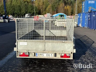 Bromsad gallervagn | SM-Släpet BE | 1000 kg | 2012
