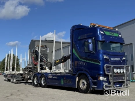 Timmerekipage Scania S660 6x4 -2023 | HIAB LOGLIFT
