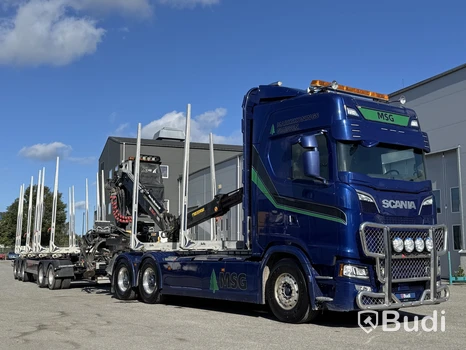 Timmerekipage Scania S660 6x4 -2023 | HIAB LOGLIFT