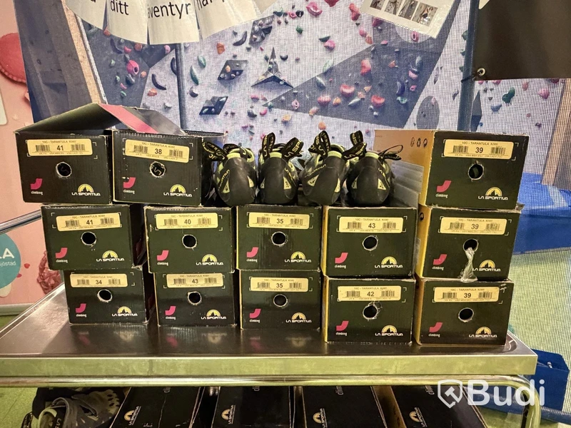 Klätterskor La Sportiva, flera storlekar, ca 30 par