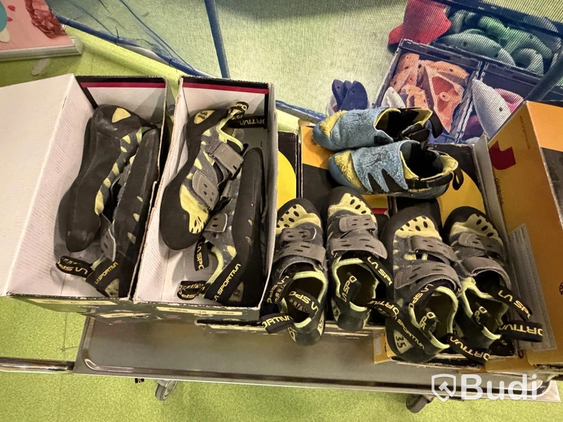 Klätterskor La Sportiva, flera storlekar, ca 30 par