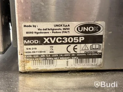 Kombiugn, UNOX XVC305P