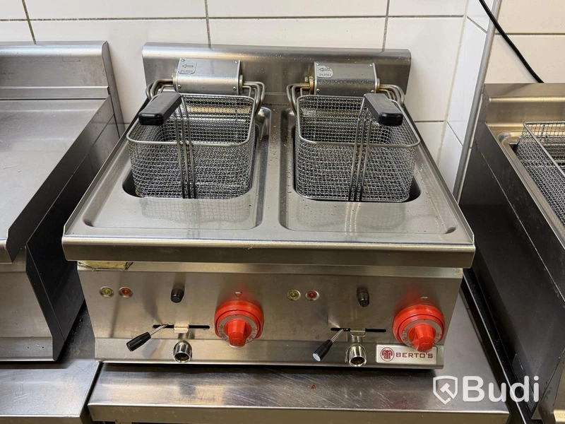 Fritös Berto's E6F10-6B, 12 kW, 3-fas