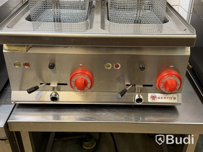 Fritös Berto's E6F10-6B, 12 kW, 3-fas