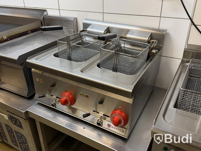 Fritös Berto's E6F10-6B, 12 kW, 3-fas
