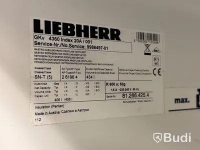 2 st rostfria kylskåp Liebherr
