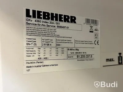 2 st rostfria kylskåp Liebherr
