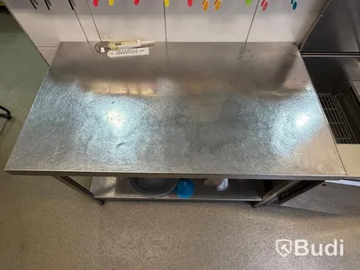 Stainless steel work table