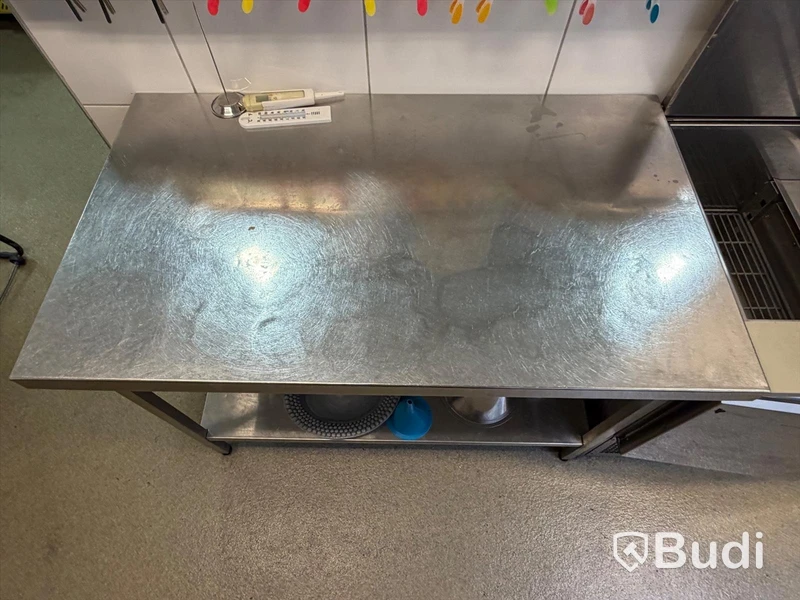 Stainless steel work table