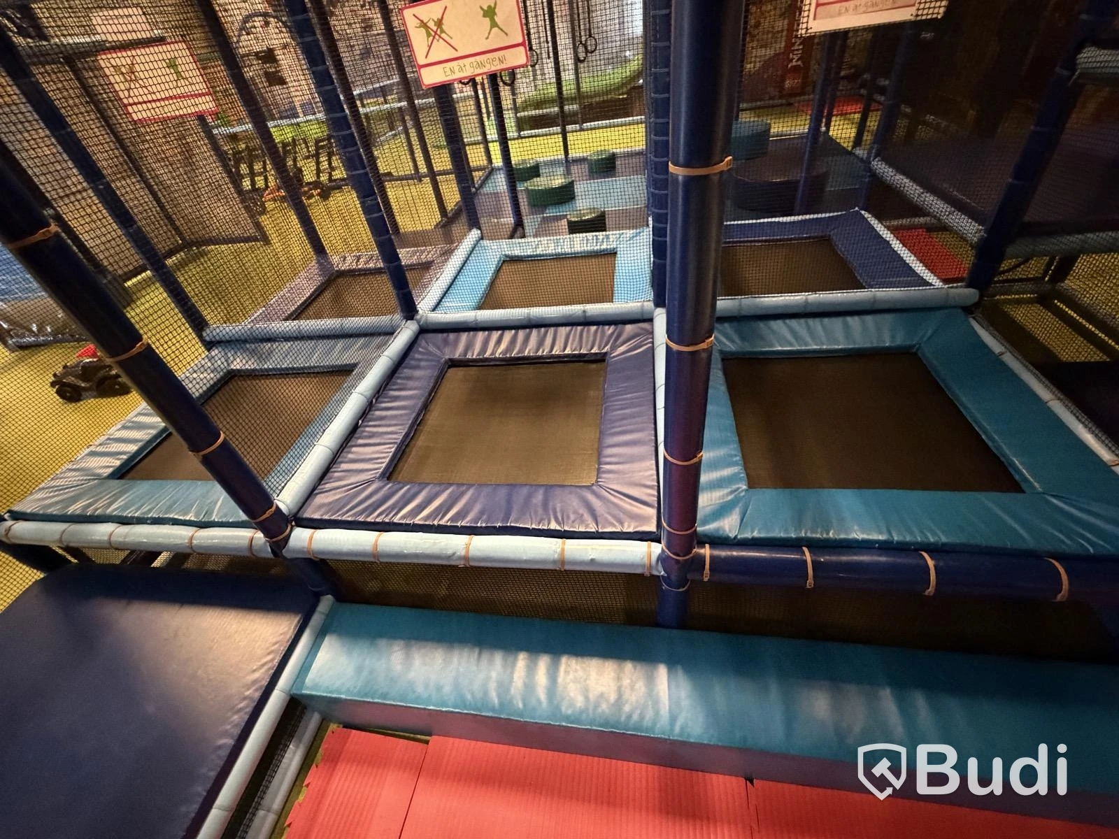 Large indoor playground, PlayCo, length approx. 37 metres