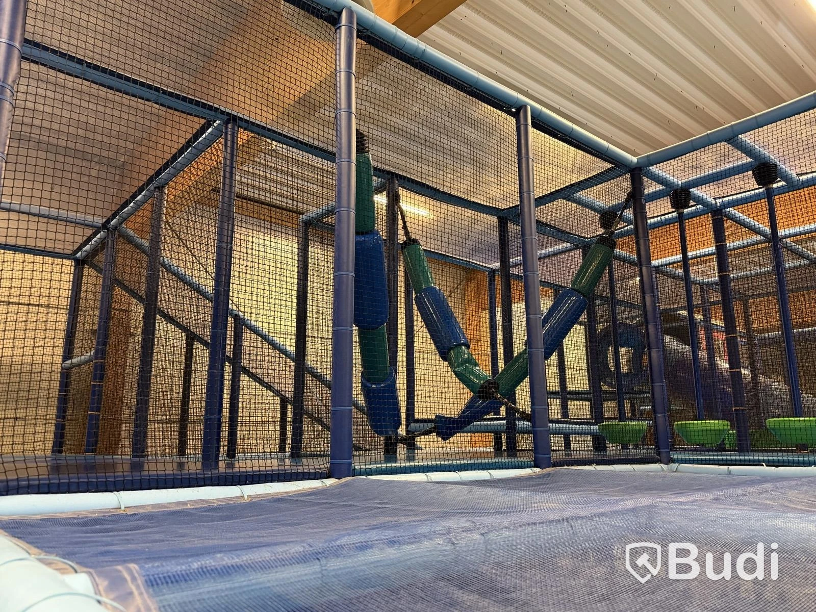 Large indoor playground, PlayCo, length approx. 37 metres
