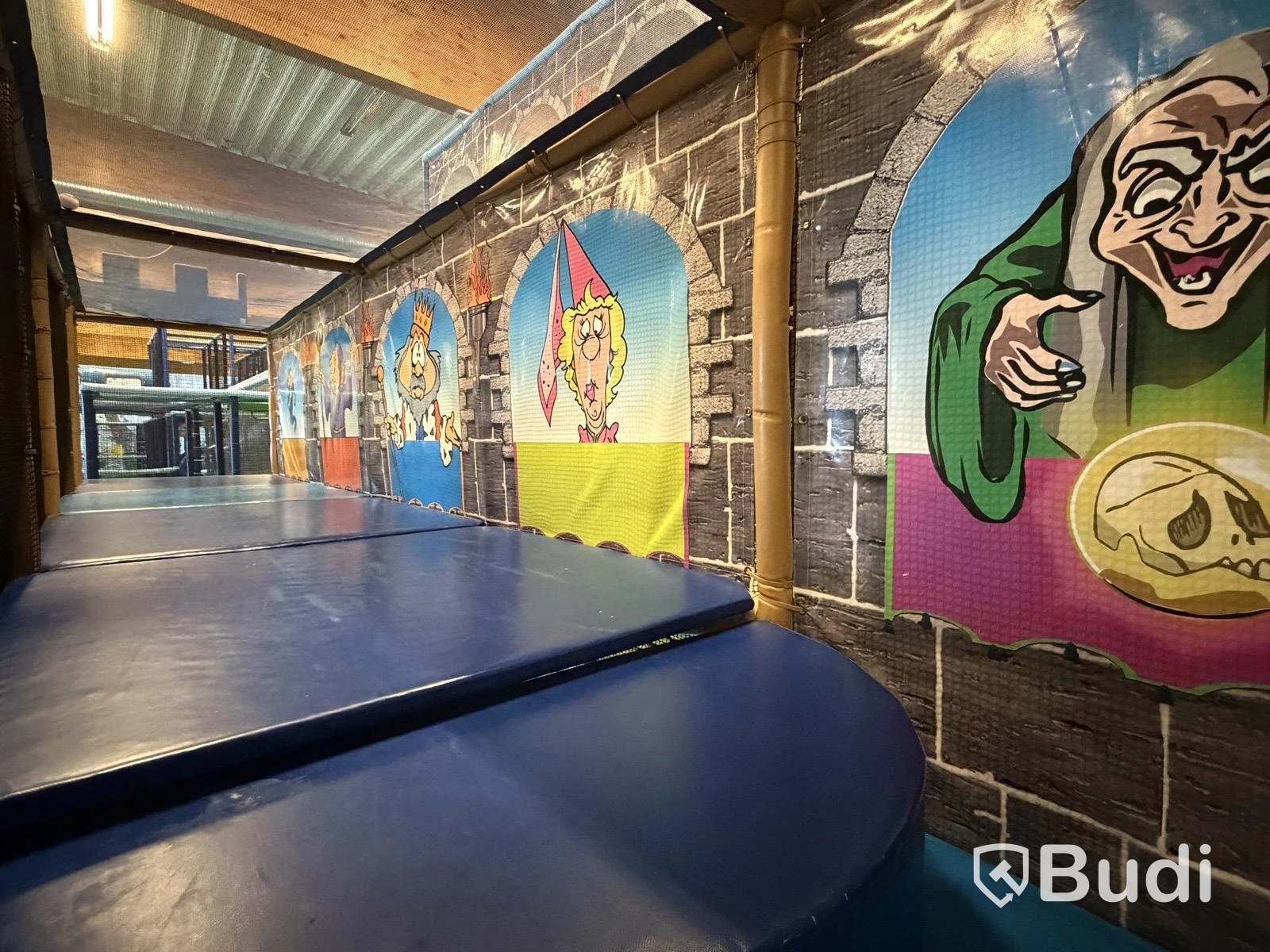 Large indoor playground, PlayCo, length approx. 37 metres