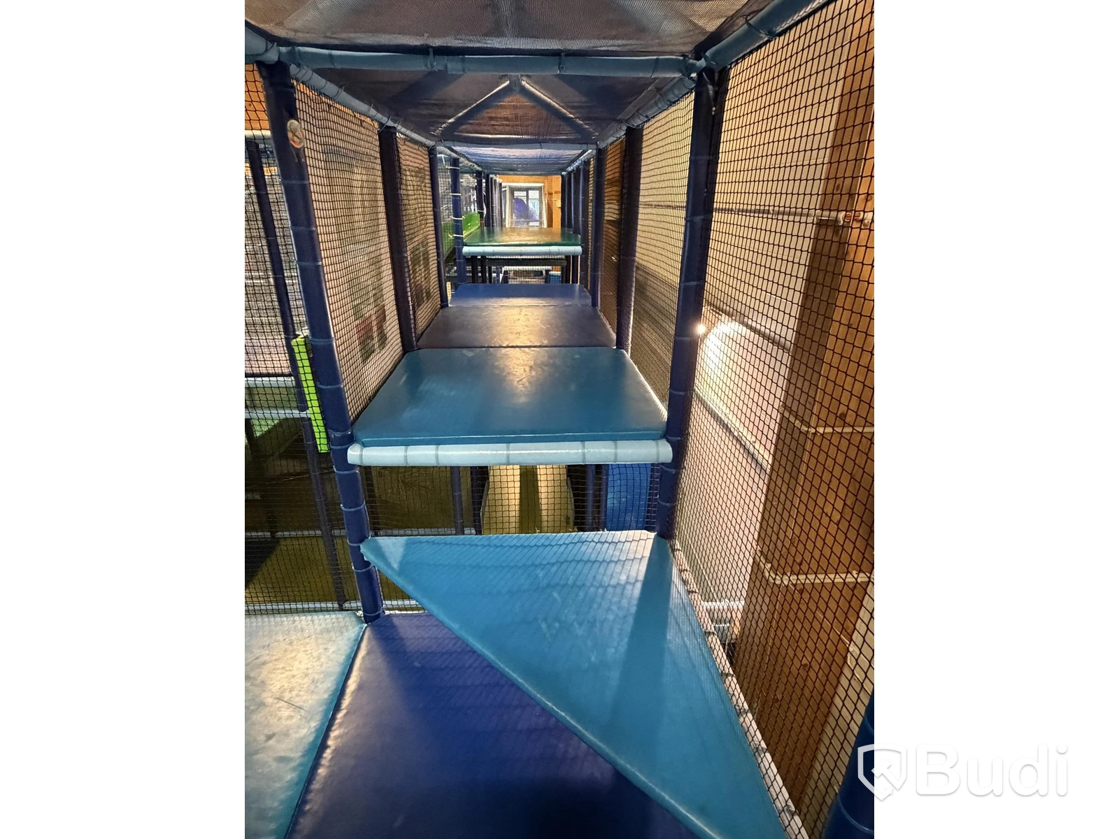 Large indoor playground, PlayCo, length approx. 37 metres