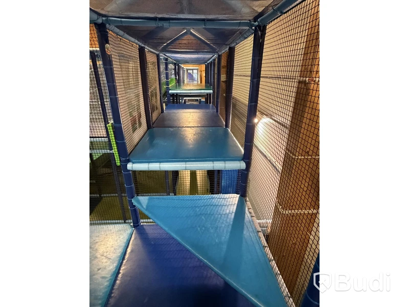 Large indoor playground, PlayCo, length approx. 37 metres
