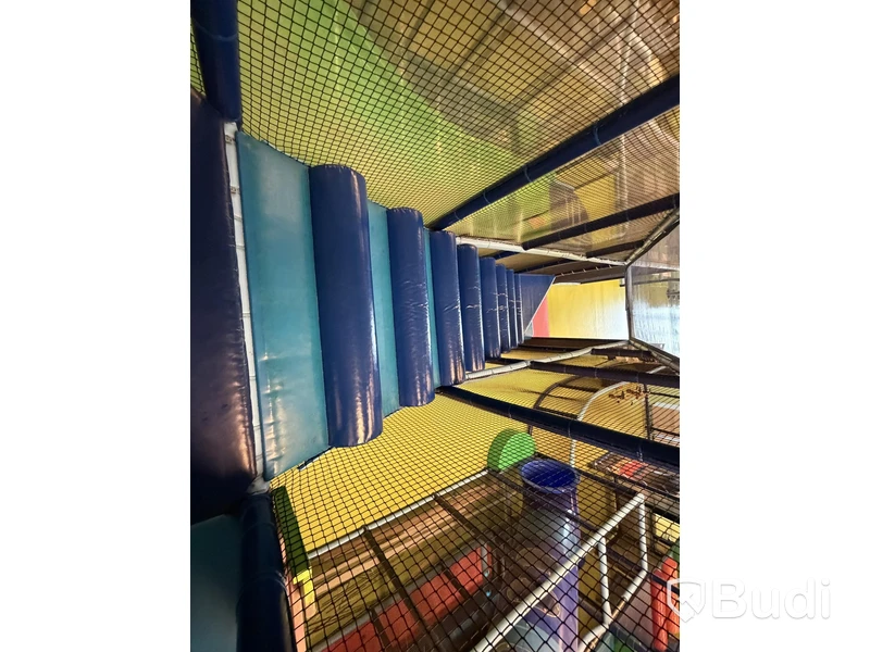 Large indoor playground, PlayCo, length approx. 37 metres