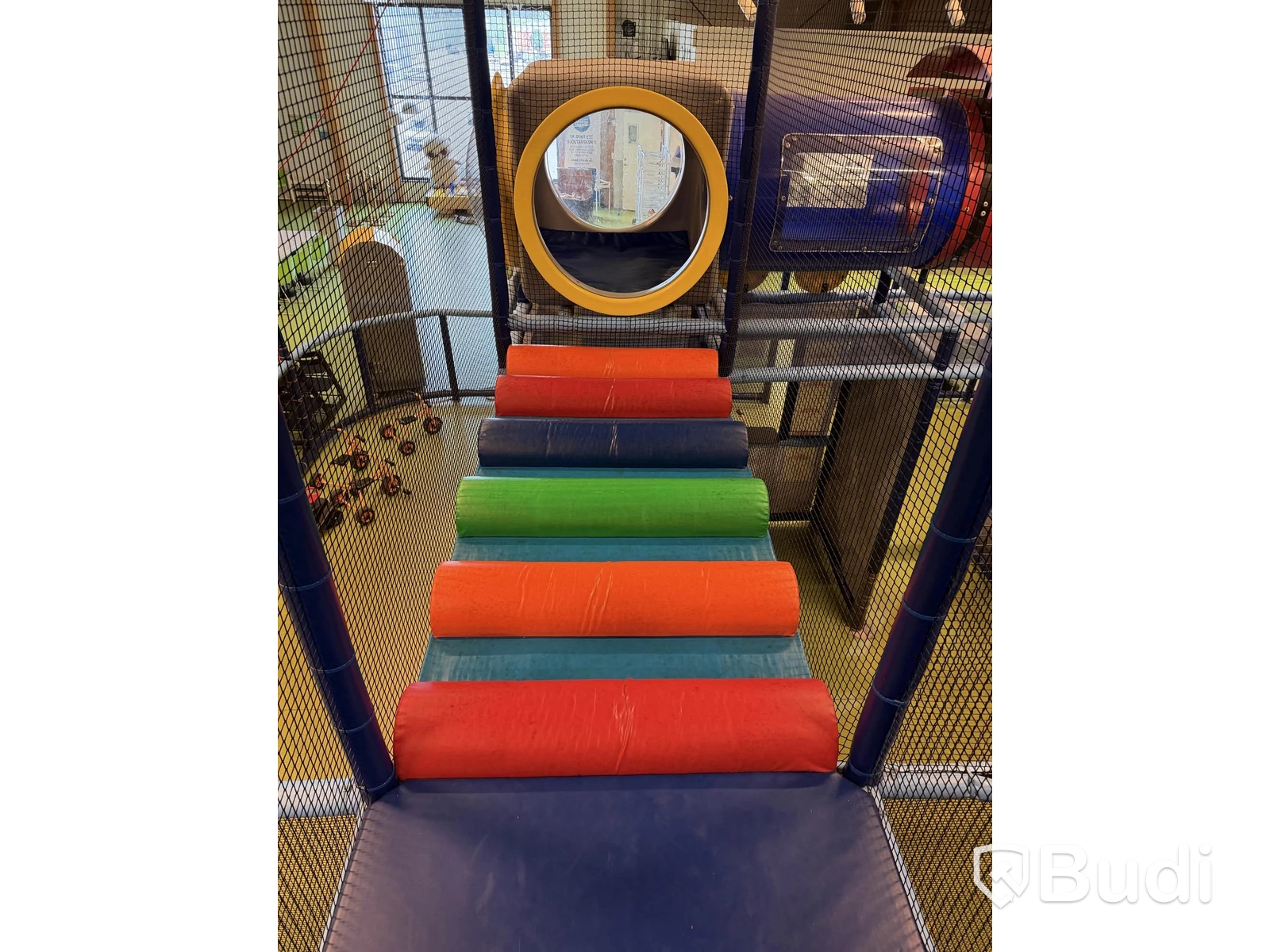 Large indoor playground, PlayCo, length approx. 37 metres