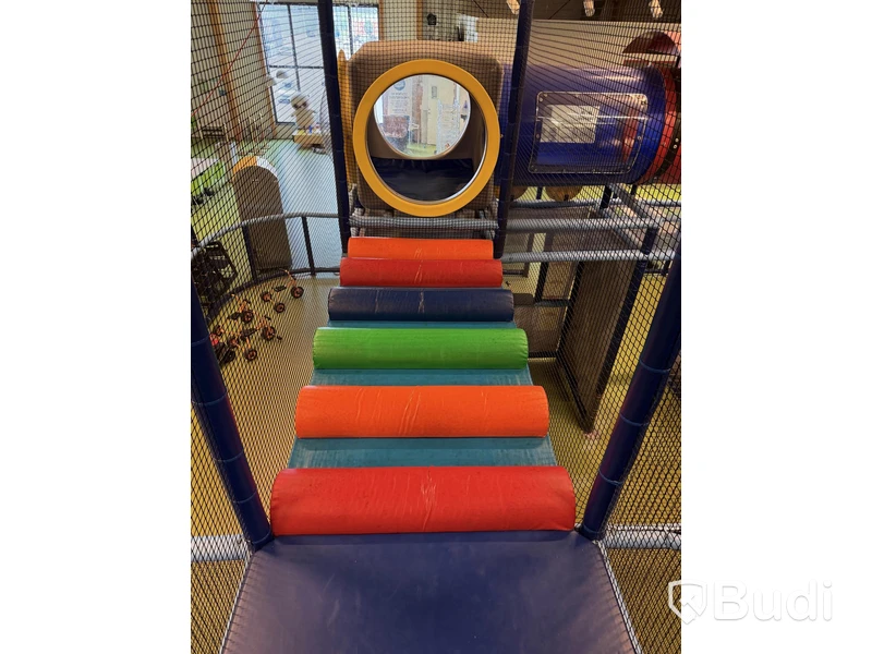 Large indoor playground, PlayCo, length approx. 37 metres