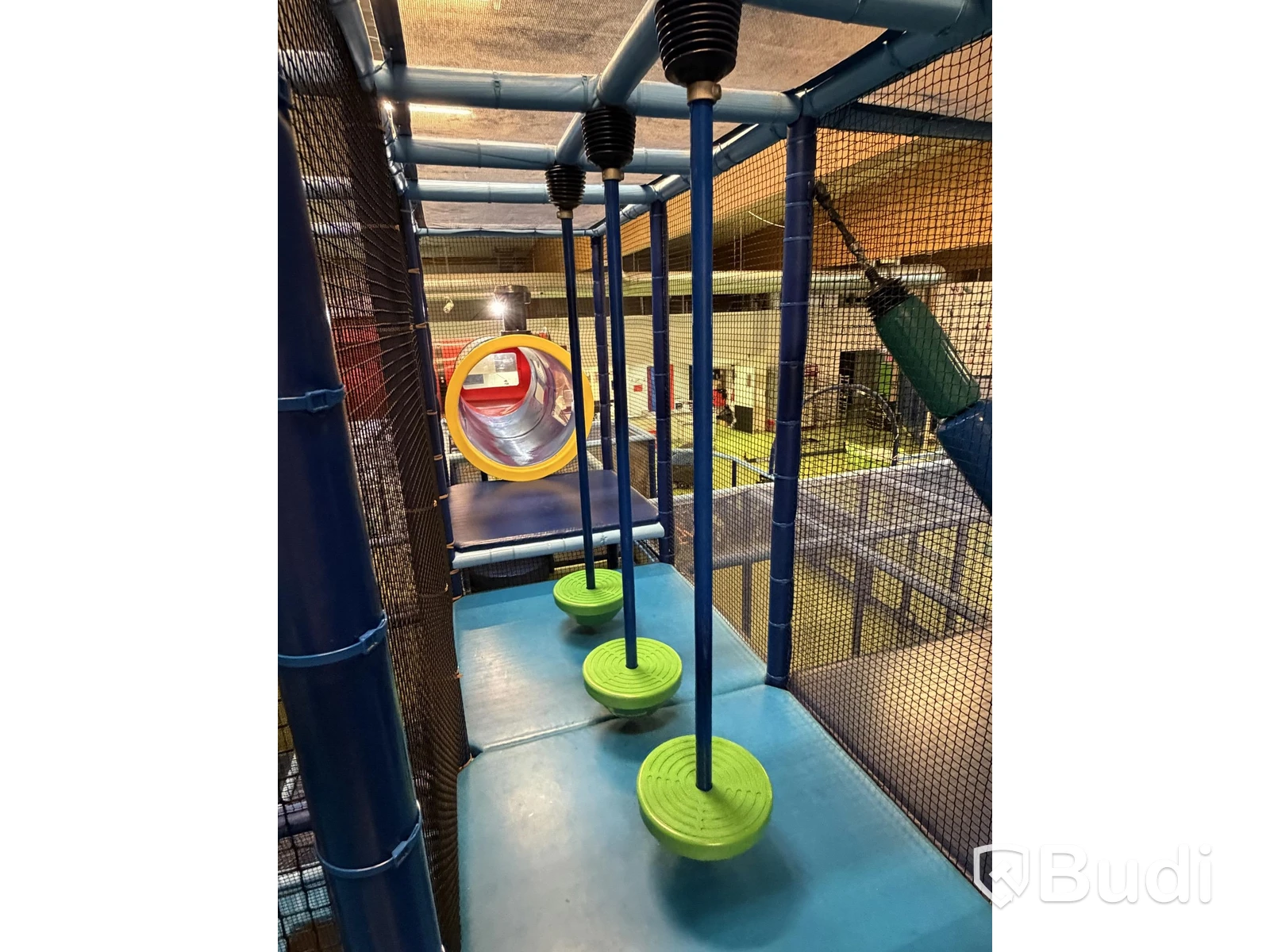 Large indoor playground, PlayCo, length approx. 37 metres