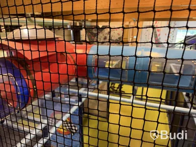 Stor lek- och klätterställning, PlayCo, längd ca 37 meter