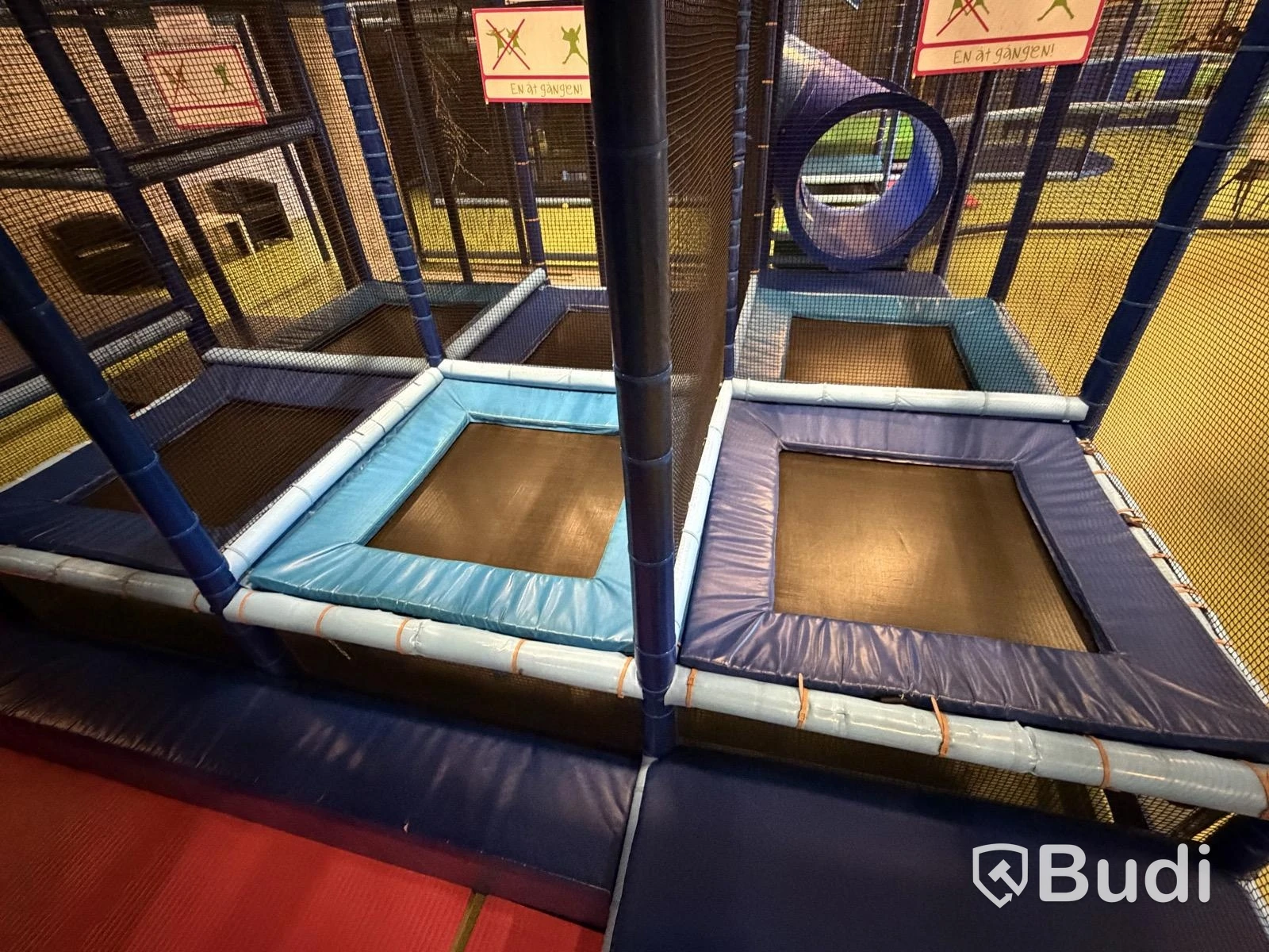 Large indoor playground, PlayCo, length approx. 37 metres