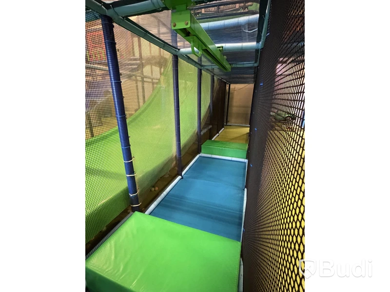 Large indoor playground, PlayCo, length approx. 37 metres