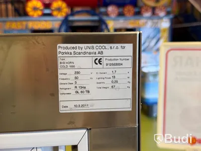 Refrigerated display counters, Porkka Big Horn Cold 1000, 2 pcs