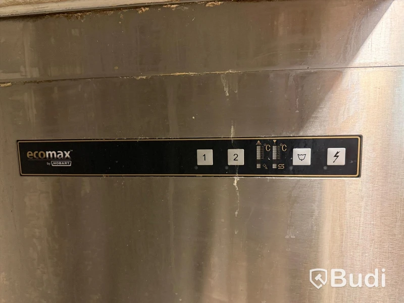 Diskmaskin, Hobart ecomax 602-10, med in- och utmatningsbänk