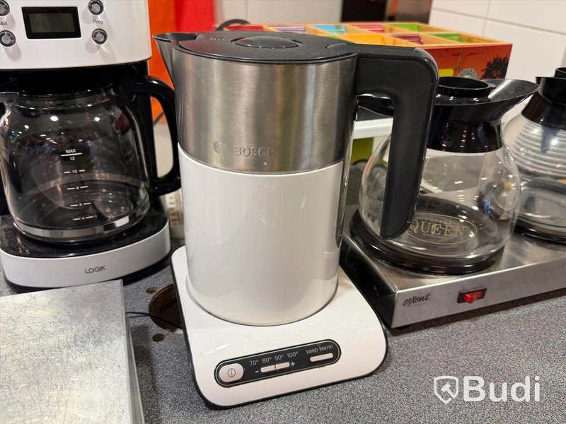 Parti för kaffeservering