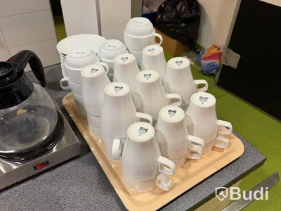 Parti för kaffeservering
